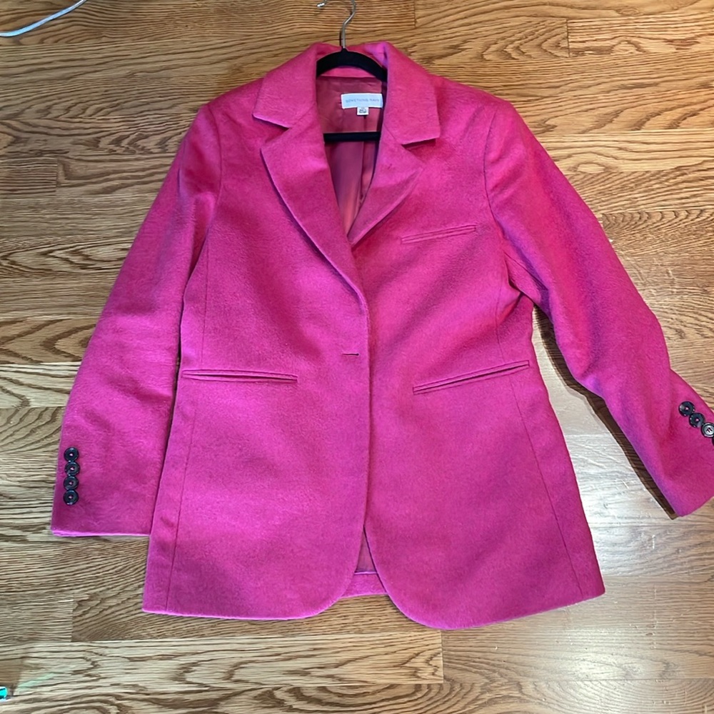 Something Navy pink blazer, xs